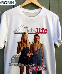 Paris Hilton Shirt, The Simplelife Long Sleeve Unisex Hoodie