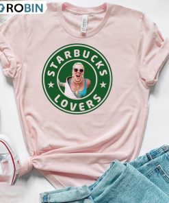Pink Starbucks Lovers With Faux Signature Shirt, Pink Carnival 2023 Tour Shirt