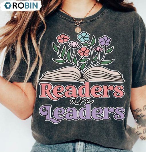 Readers Are Leaders Vintage Shirt, Back To School Unisex T-shirt Short Sleeve