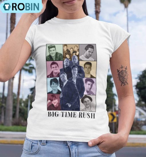Retro Big Time Shirt, Rush Tour Funny Crewneck Unisex T-shirt