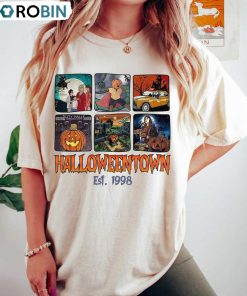 Retro Halloweentown Est 1998 Shirt, Comfort Halloweentown University Funny Unisex Hoodie