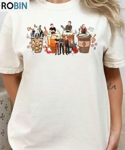 Retro Jonas Brothers Coffee Shirt, Nick Joe Kevin Jonas Unisex Hoodie Crewneck