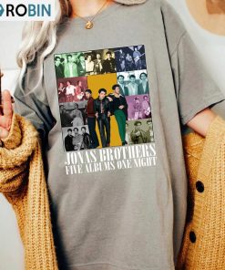 Retro Jonas Brothers The Eras Tour Shirt, Joe Jonas Sweatshirt