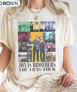 Retro Jonas Brothers The Eras Tour Shirt, Nick Jonas Sweater