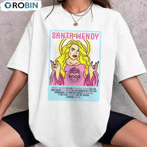 Santa Wendy Gildan Shirt, Las Perdidas Tee Tops
