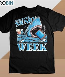 Save The Sharks Shirt, Shark Week 2023 Short Sleeve Save The Sharks Shirt, Shark Week 2023 Short Sleeve