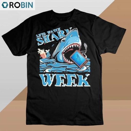 Save The Sharks Shirt, Shark Week 2023 Short Sleeve