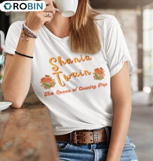 Shania Twain Country Music Shirt, The Queen Of The Country Pop Sweater Crewneck