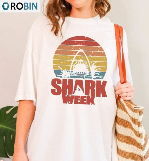 Shark Week Comfort Shirt, Save The Sharks Great Unisex Hoodie Sweater