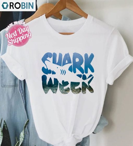 Shark Week Cute Shirt, Protect Our Oceans Sweater Short Sleeve