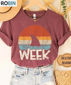 Shark Week Vintage Shirt, Save The Sharks Crewneck Unisex Hoodie