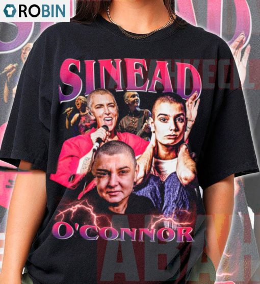 Sinead O Connor Vintage Shirt, Comfort Short Sleeve Sweater
