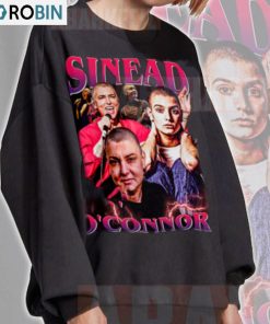 Sinead O Connor Vintage Shirt, Comfort Short Sleeve Sweater
