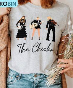 The Chicks Band Shirt, Dixie Chicks On Stage Funny Long Sleeve Short Sleeve