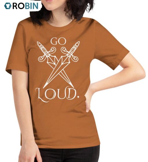 The Locked Tomb Gideon Nona The Ninth Go Loud Crewneck Unisex T-shirt