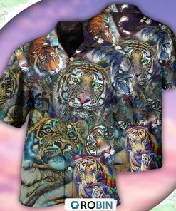 Tiger Lover Style Hawaiian Shirt, Shirt For Summer Tiger Lover Style Hawaiian Shirt, Shirt For Summer
