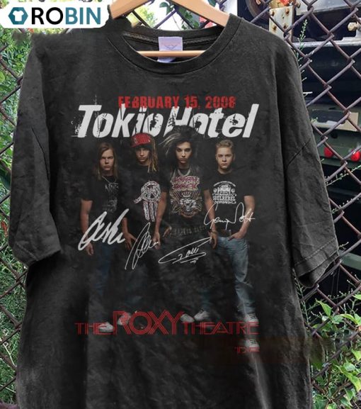 Tokio Hotel Band Music Shirt, Tokio Hotel Concert 2023 Long Sleeve Unisex Hoodie