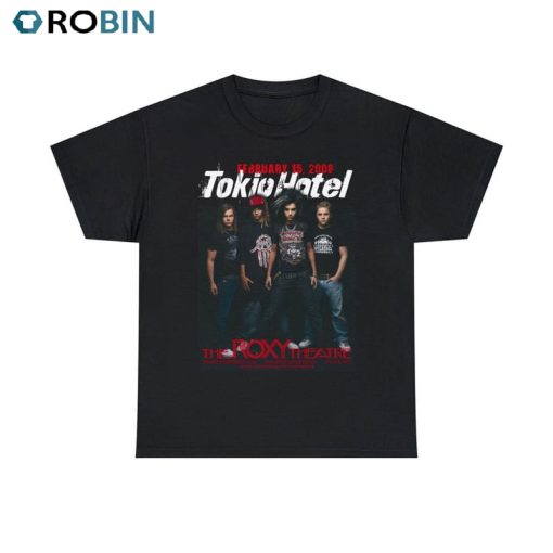 Tokio Hotel Tour Shirt, Tom Kaulitz Bill Kaulitz Rock Band Crewneck Unisex Hoodie