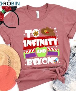 Toy Story To Infinity And Beyond Shirt, Disney Family Matching Unisex T-shirt Short Sleeve