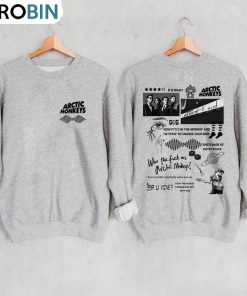 Trending Arctic Monkeys Tour Shirt, Am Tracklist Unisex T-shirt Crewneck