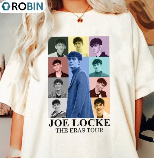 Trendy Joe Locke The Eras Tour Shirt, Kit Conner Unisex Hoodie Tee