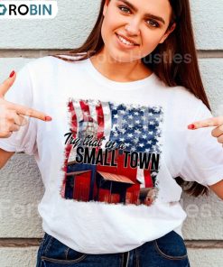 Try That In A Small Town Country Music Hoodie Short Sleeve