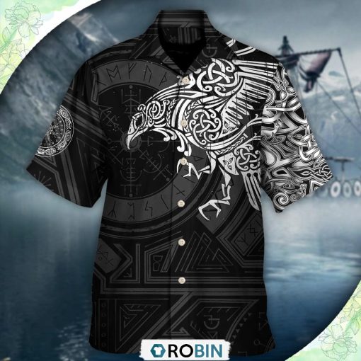 Viking Valhalla The Ravens Hawaiian Shirt, Shirt For Summer