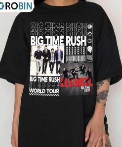 Vintage Big Time Rush Shirt, Album Elevate Unisex T-shirt Long Sleeve