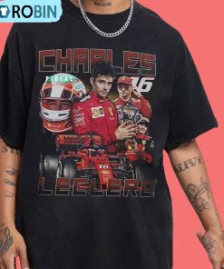 Vintage Charles Leclerc Scuderia Tee Tops Sweater