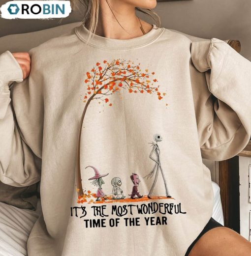 Vintage Halloween Shirt, It’s The Most Wonderful Time Of The Year Crewneck