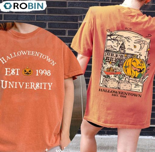 Vintage Halloweentown Comfort Shirt,Halloween Town Est 1998 Sweatshirt Tee Tops