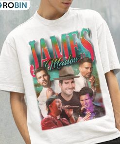 Vintage James Maslow Shirt, Trendy Crewneck Unisex T-shirt