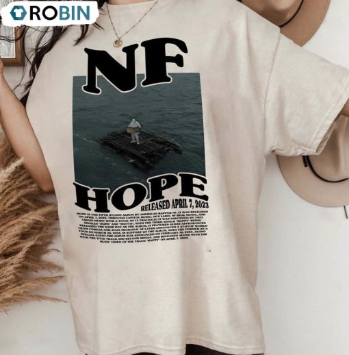 Vintage Nf Rapper Shirt, Hope Album Sweatshirt Crewneck