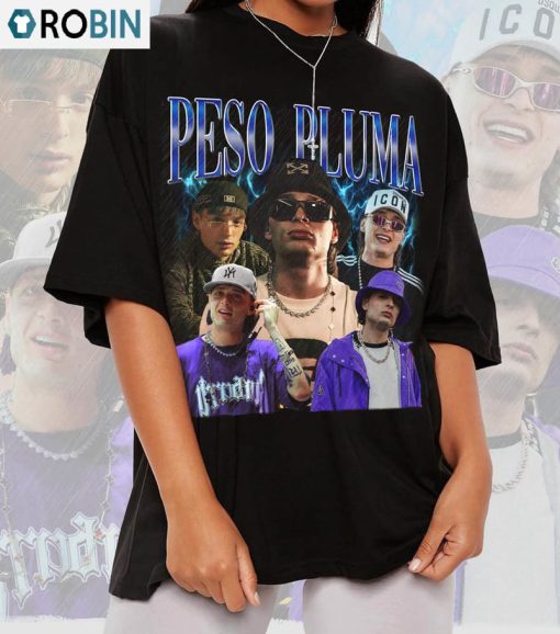 Vintage Peso Pluma Music Shirt, Trendy Unisex Hoodie Crewneck