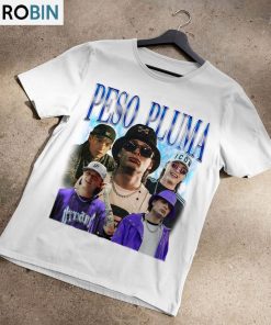 Vintage Peso Pluma Music Shirt, Trendy Unisex Hoodie Crewneck