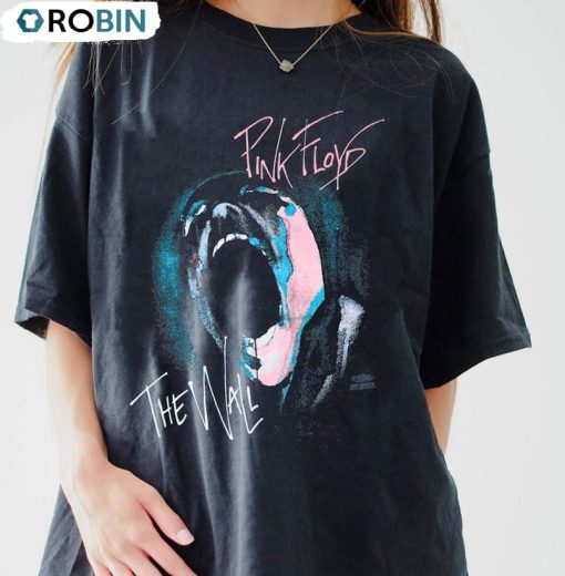 Vintage Pink Floyd The Wall Shirt, Trendy Unisex Hoodie Tee Tops