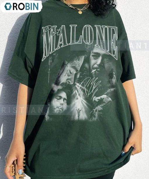Vintage Post 2023 Tour Shirt, Posty Music Long Sleeve Unisex Hoodie For Fan