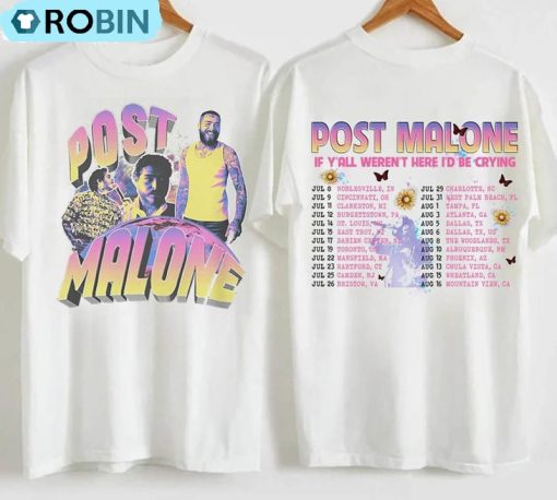 Vintage Post Malone 2023 Shirt, Post Malone Concert T-shirt, Hoodie, Sweatshirt