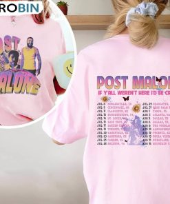 Vintage Post Malone 2023 Shirt, Post Malone Concert Unisex T-shirt Crewneck