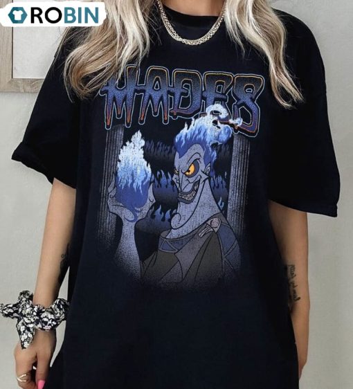 Vintage Villains Hades Shirt, Villains Disney Unisex Hoodie Crewneck