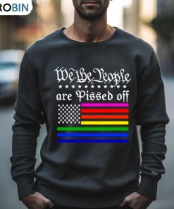 We The People Are Pissed Off Usa Flag Shirt