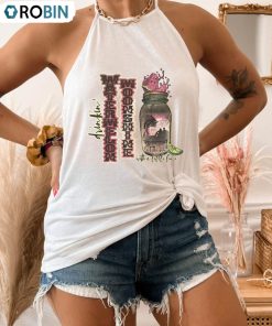 Western Country Music Shirt, Watermelon Moonshine Sweater Long Sleeve