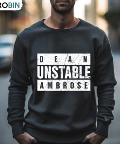 Will Freeark Wearing Dean Ambrose Unstable Shirt