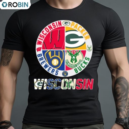Wisconsin Sport Team 2023 Champions Logo Shirt