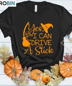 Yes I Can Drive A Stick Shirt, Bull Witches Unisex T-shirt Short Sleeve