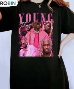 Young Thug Cool Pink Hair Shirt, Rapper Trendy Sweatshirt Crewneck