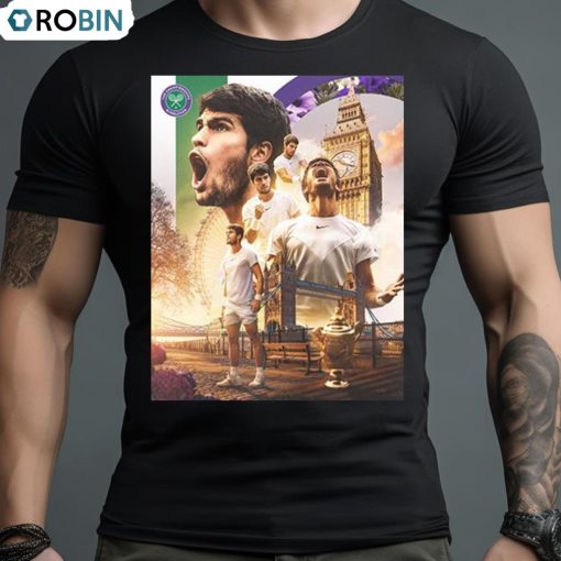 Your 2023 Wimbledon Men’s Singles Champion Carlos Alcaraz T Shirt