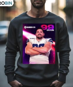 Zack Martin Dallas Cowboys Madden 24 99 Club 2023 Shirt