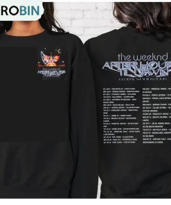 2023 After Hours Til Dawn Tour Shirt, 2023 Music Long Sleeve Unisex Hoodie