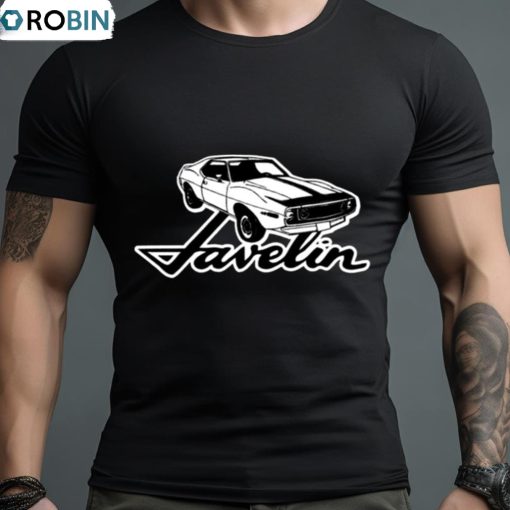 2nd Generation Amc Javelin Illustration And Script Shirt